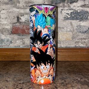 Dragonball Z sublimated 20 oz tumbler